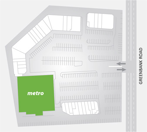 Metro Location map