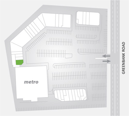 The Lash Bar Location map